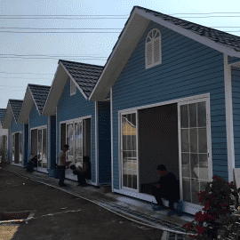 Holiday Style Cabin with diverse design (T type House)-TH06