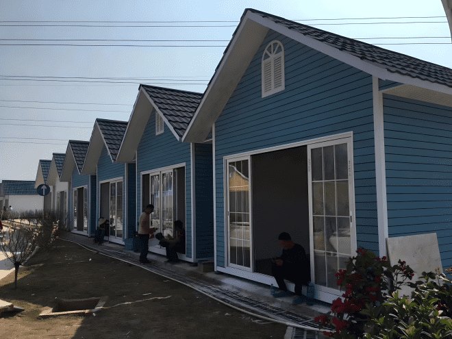 Holiday Style Cabin with diverse design (T type House)-TH06