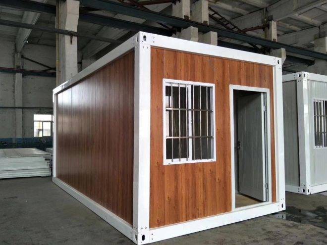 Woodgrain Finish Prefab House-DCH04
