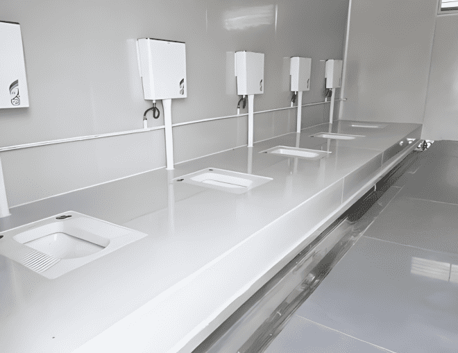 Portable Toilet with Dual Section -CT02 - Image 5