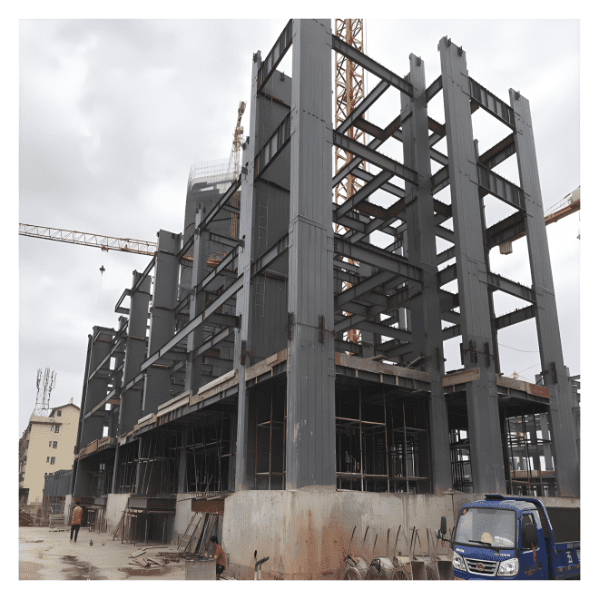 Steel Structure Multi-Story Commercial Building-STB02