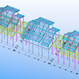 Prefab Metal Building for Commercial and Industrial Application-STB10