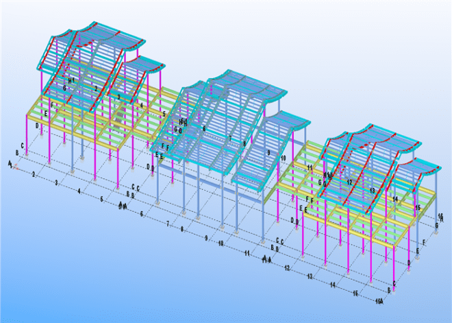 Prefab Metal Building for Commercial and Industrial Application-STB10