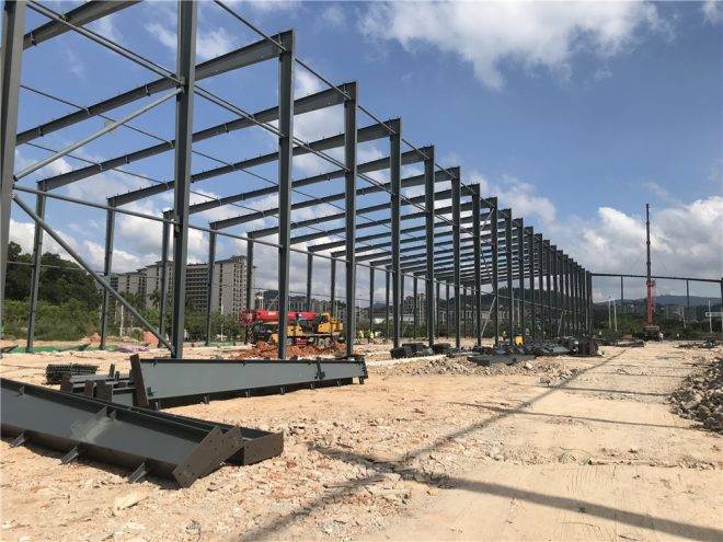 Industrial Warehouse with Gable Roof and Custom Coloured Appearance-SW03 - Image 3