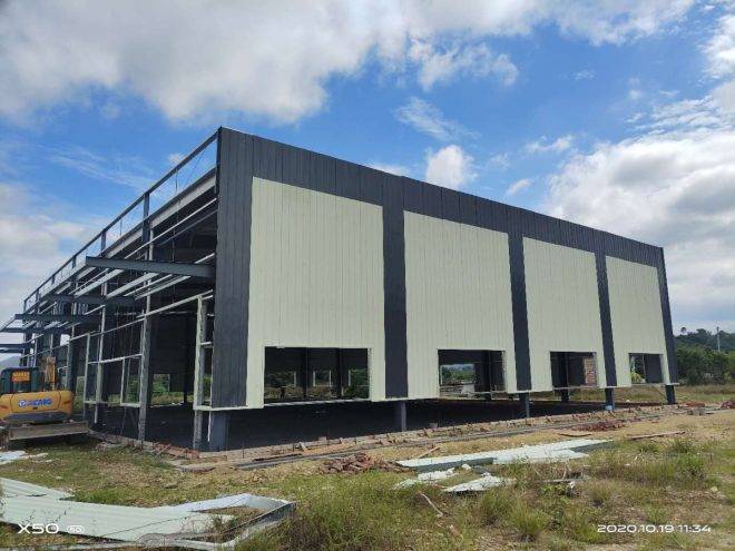 Modular Warehouse with Excellent Panel System-SW07