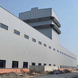 Metal Workshop with Steel Frame for Large Span Industrial Factory-SWS02