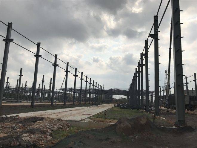 Steel Workshop with Multiple Story for Industrial and Office Building-SWS01 - Image 2