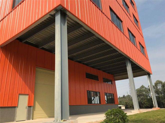Steel Workshop with Multiple Story for Industrial and Office Building-SWS01 - Image 2