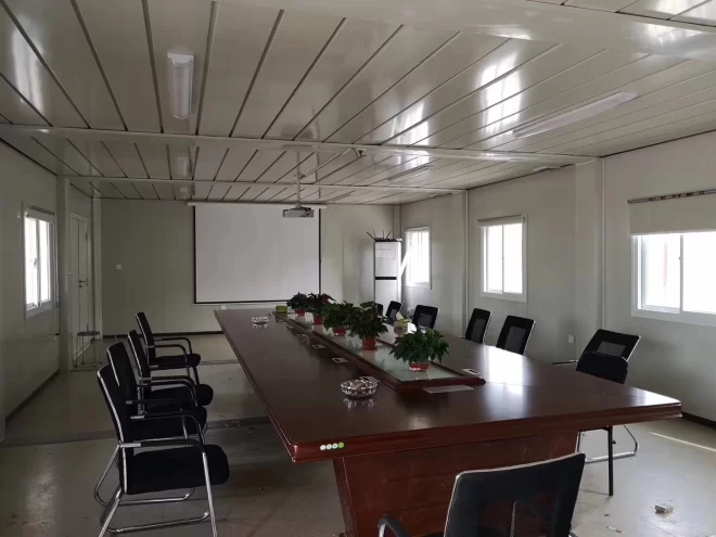 Portable Container Office with Glass Wall-DCH01 - Image 3
