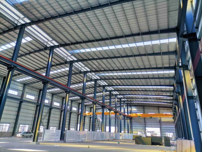 Pre-engineered Building for Workshop and Factory-STB06